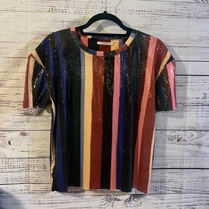 ZARA Sequin Top